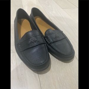 Coach black Odette loafer